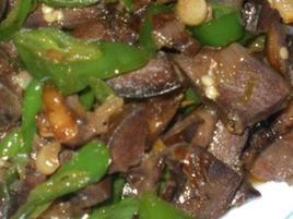 家常炒豬心 家常炒豬心