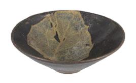 北宋永和窯木葉紋盞