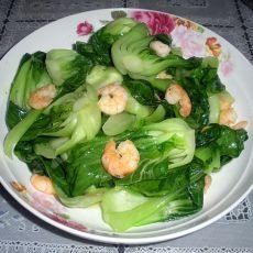 蝦仁油菜 蝦仁油菜