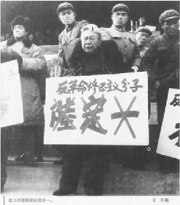 文革：批鬥陸定一