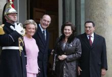 埃及總統訪問法國