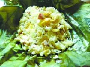 珧柱叉燒荷葉飯 珧柱叉燒荷葉飯