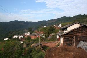 黃花坪自然村景色