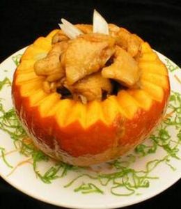 炸雞肉南瓜 炸雞肉南瓜