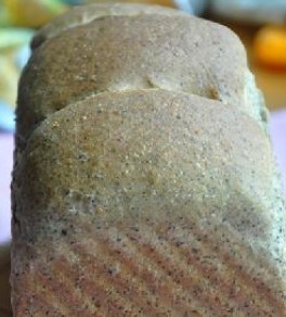 黑芝麻土司 黑芝麻土司