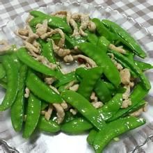 荷蘭豆炒肉 荷蘭豆炒肉
