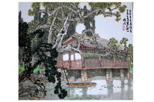 國畫家黃格勝作品欣賞