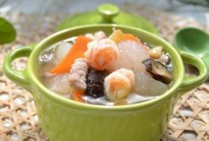 冬瓜八寶湯 冬瓜八寶湯