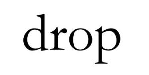 drop[英文單詞]