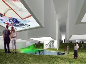 捷克展館內部效果圖