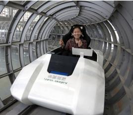真空管道高溫超導磁浮列車 真空管道高溫超導磁浮列車