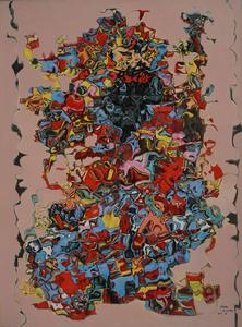 盧剛作品《鬥神-6》