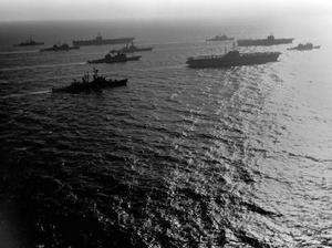 1991年2月，甘迺迪號編隊