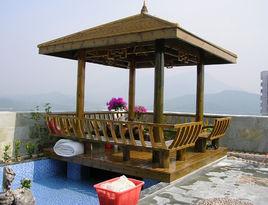 防腐木涼亭 防腐木涼亭