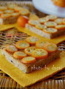 金橘花生醬三明治