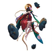 面靈氣[網易手遊《決戰！平安京》巫類式神]