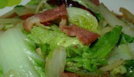 培根炒白菜 培根炒白菜