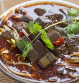 豬血黃豆芽湯 豬血黃豆芽湯