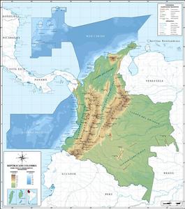 哥倫比亞地形