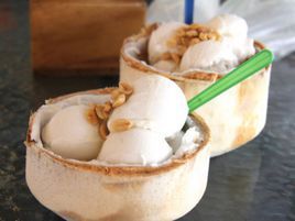 椰子冰淇淋 椰子冰淇淋