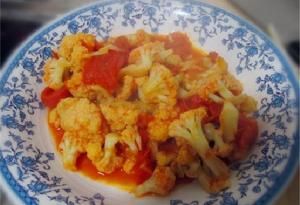 紅燴花菜 紅燴花菜