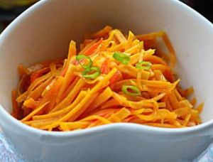 胡蘿蔔南瓜絲 胡蘿蔔南瓜絲