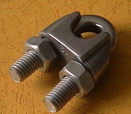 鋼絲繩卡頭 鋼絲繩卡頭