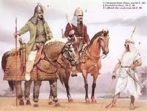 敘利亞到兩河之間的阿拉伯人 都為雙方僱傭作戰