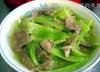 肉片爆萵筍 肉片爆萵筍