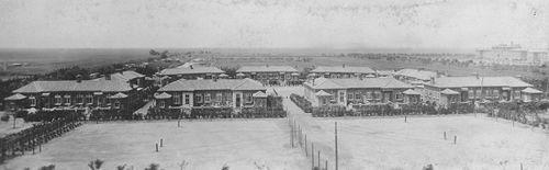 早期南開大學學生宿舍全景