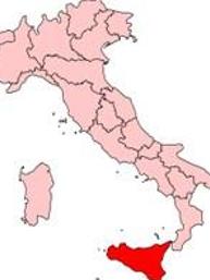 西西里島的地理位置