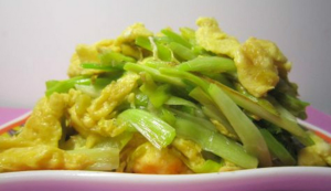 韭黃炒雞蛋