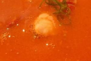 白蘭地茄汁蟹湯 白蘭地茄汁蟹湯