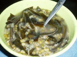 綠豆海帶粥 綠豆海帶粥