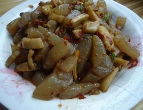 魔芋辣炒杏鮑菇 魔芋辣炒杏鮑菇