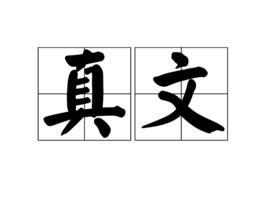 真文