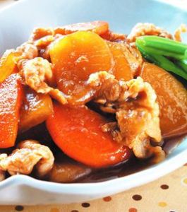 薄片肉大根燒 薄片肉大根燒