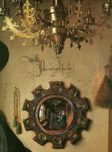 阿諾菲尼夫婦牆上的凸面鏡 阿諾菲尼夫婦牆上的凸面鏡