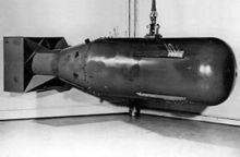 於1945年8月6日，投於日本廣島的核彈