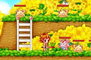 冒險島之可愛叢林小遊戲截圖