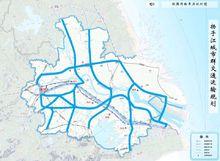 揚子江城市群鐵路規劃