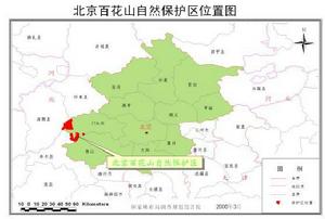保護區位置圖