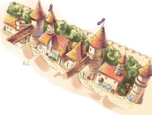 (圖)專門販售可疑物品的商店街,充滿了各種禁忌品學生不宜的地方。