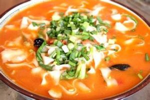 素時蔬炒刀削麵 素時蔬炒刀削麵