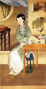 故宮館藏“十二美人圖” 故宮館藏“十二美人圖”