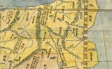 明朝《坤輿萬國全圖》中的狗國