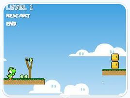 耀西恐龍蛋射方塊