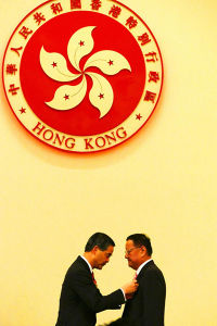 劉長樂獲頒金紫荊星章