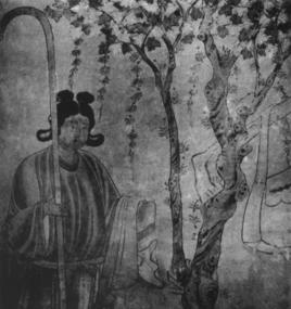 樹下供養者圖 樹下供養者圖