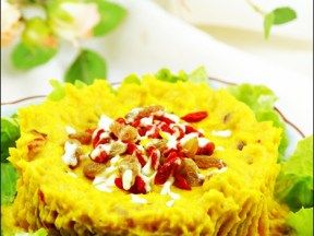 五彩奶香南瓜蛋糕 五彩奶香南瓜蛋糕